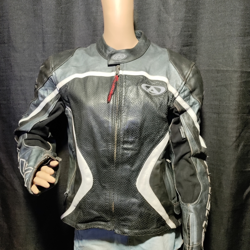 Suzuki leather motorcycle jacket